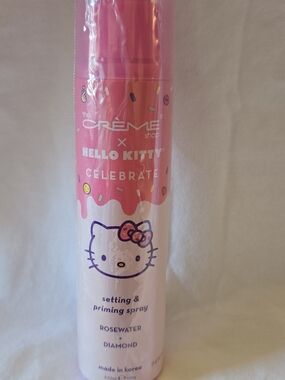 The Crème Shop x Hello Kitty Pink Rosewater Setting & Priming Spray